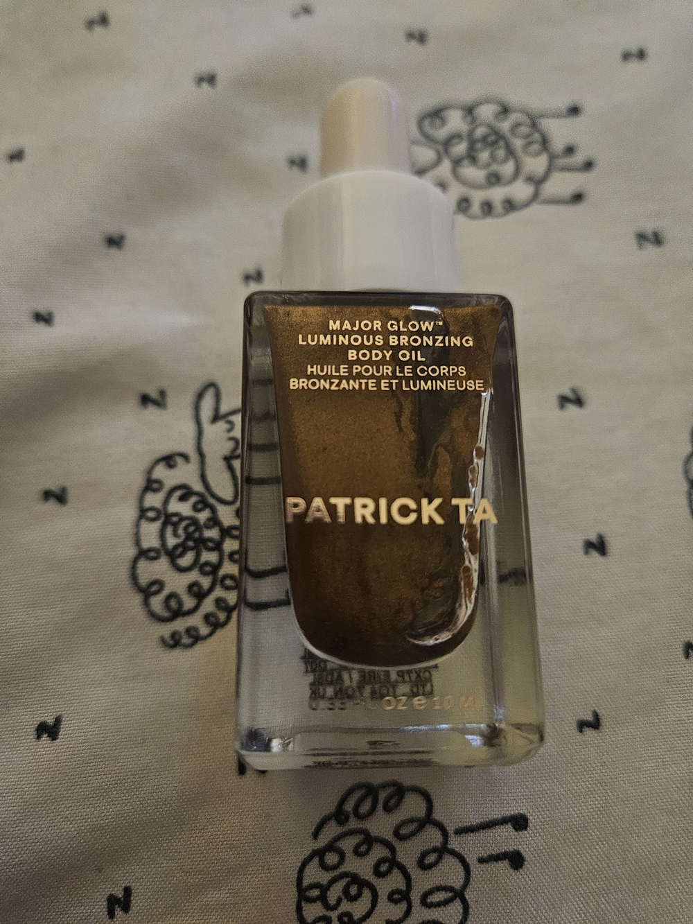 Patrick Ta Major Glow Luminous Bronzing Body Oil - Shimmery Bronze